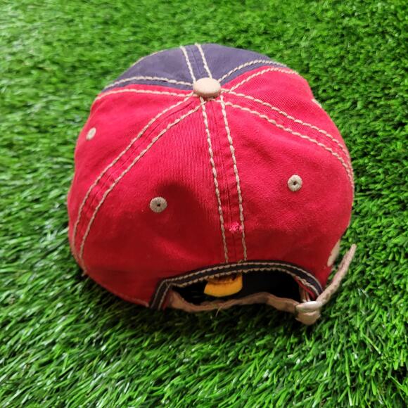 Y2K Disney Parks Disneyland Distressed Collegiate Strapback Womens Hat Cap - Picture 4 of 10